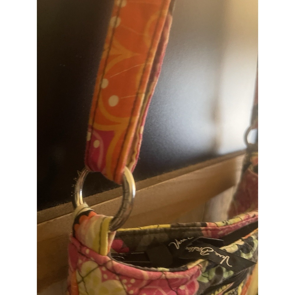 Vera Bradley Flower Shower Hipster Crossbody Bag Purse great shape - Picture 3 of 9